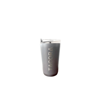 TERMO CAFÉ/TÉ 400ML - TERMO-400-PLATA
