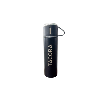 TERMO CON TAZA 500ML - TERMO-TAZA-NEGRO